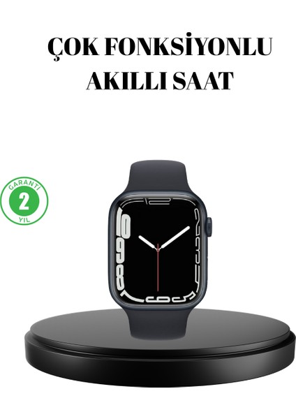 1.9 Inç Akıllı Saat – Bluetooth 5.0 Kablosuz Şarjlı IP68 Su Geçirmez Akıll - ME001W-51MUO