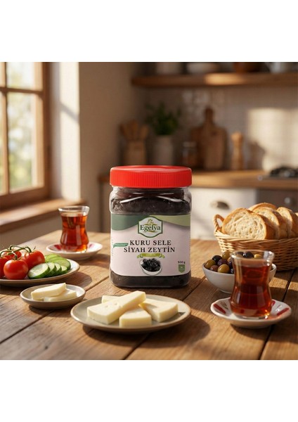 Doğal Kuru Sele Siyah Zeytin 500 G (Gemlik Tipi – Katkısız) indirimleri