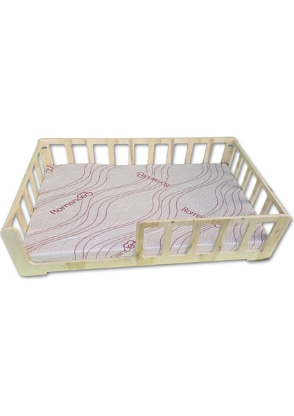 80X140 Bebek Yatağı - Ergonomik Anti-Alerjik - Nefes Alır Terletmez - 0-6 Yaş