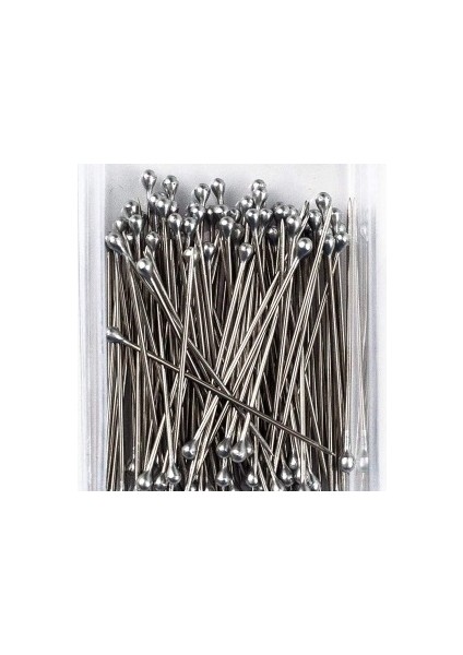 Minelli Iğne Kutulu Metal Başlı 100'LÜ