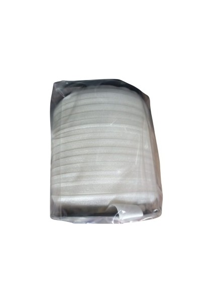Çamaşır Lastiği Düz 1 cm 75 Metre 1 Top Ekru