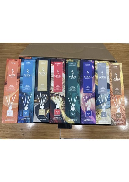 Sebu Bambu Çubuklu Oda Kokusu 50 ml 8 Çeşit Stand fiyatları