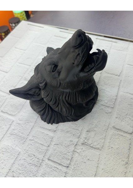 Siyah Ayı Figürü Duvar Dekoru Asılabilir Hediyelik Heykel 25X19 cm - BI001V-4YVOR1 indirimleri