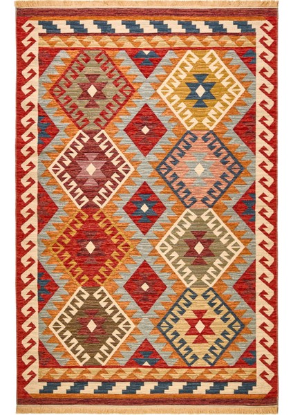 Soft Kökez Halı - Renkli - 120X180 cm fiyatları