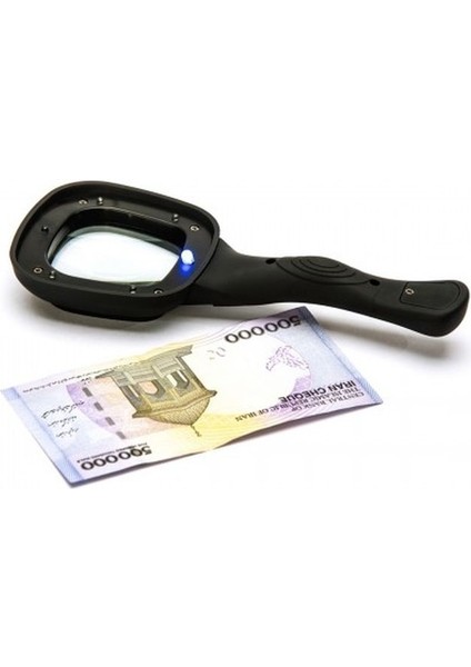 6 Ledli ve Mor Işıklı Büyüteç 60MM fırsatları