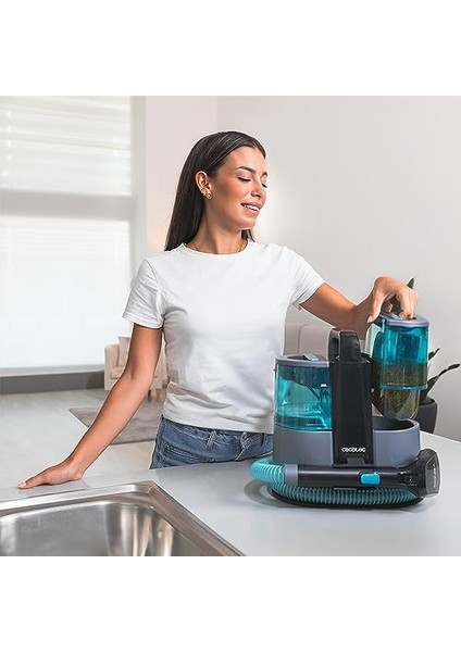 Conga 4000 Carpet&spot Clean Xl Halı ve Leke Temizleyici, 400W, Çift Su Tankı, Su Püskürtme, 12 Kpa Emiş Gücü, 5 M Etki Alanı