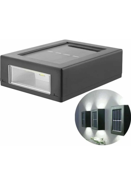 Dekoratif Duvar Lambası Solar Güneş Enerjili Bahçe Aydınlatması - ME001W-51MJZ1 fırsatları