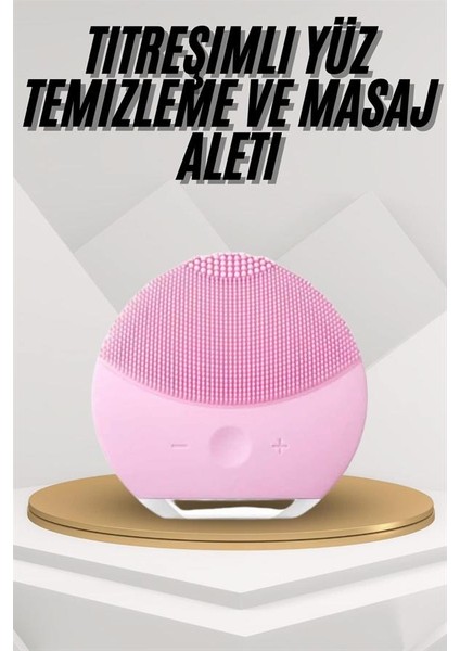 Hassas Ciltlere Özel Titreşimli Yüz Temizleme ve Masaj Aleti - ME001W-51W4H8 fiyatları