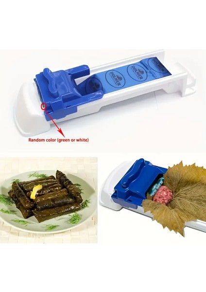Egonex Sarma Aracı Dolma Sushi Mutfak Barı Için Türk Dolma Yaprak Sarma Aracı Rulo Makinesi indirimleri