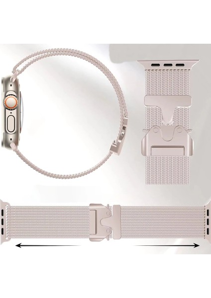 Apple Watch 42MM Milano Metal Kordon - Desert fiyatları