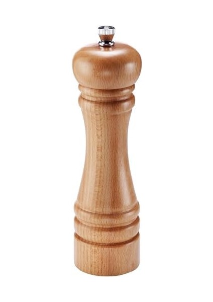 Ahşap Karabiber Değirmeni: Manuel Tuz Öğütücü, Doldurulabilir Çalkalayıcı, Baharat Pişirme ve Servis Için Ideal (17 Cm) modelleri