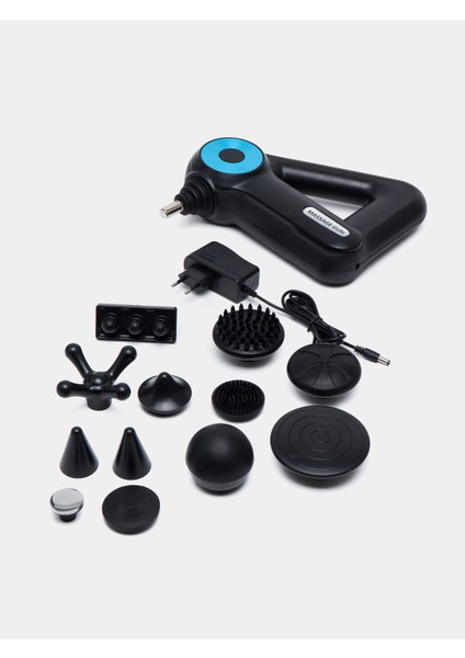 Masaj Aleti/tabancası | 12 Başlıklı - 2000MAH - Sessiz Motor - Derin Doku Masajı - 1800-3200RPM fiyatları