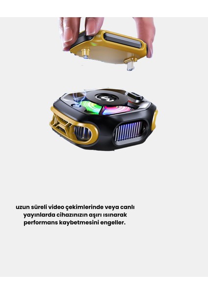 Tec Teknolojili Telefon Soğutucu Yüksek Verimli ve Oyun Odaklı - ME001W-51WB97 fırsatları