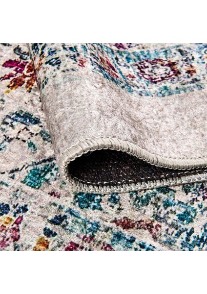 Soft Vintage Desenli Halı - Gri - 120X180 cm modelleri