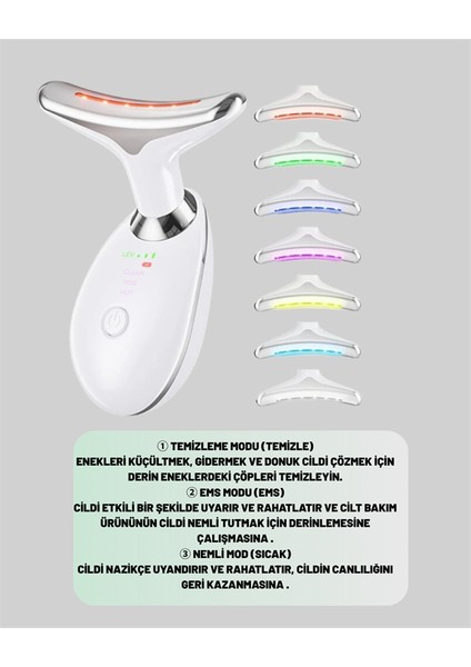 Şarjlı Akıllı Cilt Temizleme ve Nemlendirme Cihazı – 500 Mah Otomatik Kapanma - ME001W-51VAM fırsatları