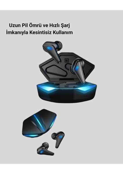 Bluetooth 5.0 Oyun ve Müzik Kulaklığı – 3D Ses Kalitesi - ME001W-51WIS3 fırsatları