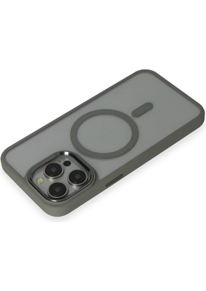 iPhone 15 Pro Max Kılıf Room Magneticsafe Silikon - GRI-(5796) - BI001V-4YMQX0 modelleri