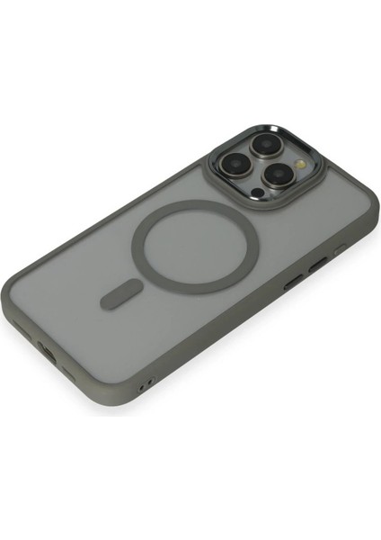 iPhone 15 Pro Max Kılıf Room Magneticsafe Silikon - GRI-(5796) - BI001V-4YMQX0 fırsatları