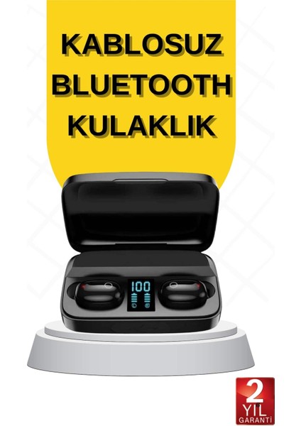 2025 Yeni Model Bluetooth Kulaklık Stereo Tws Kulaklık 5.0 Bluetooth Yüksek Ses K - ME001W-51MHW