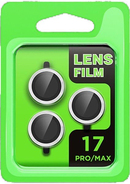 Apple iPhone 17 Pro Raze Metal Kamera Lens - GÜMÜŞ-(5796) - BI001V-4YWKB2