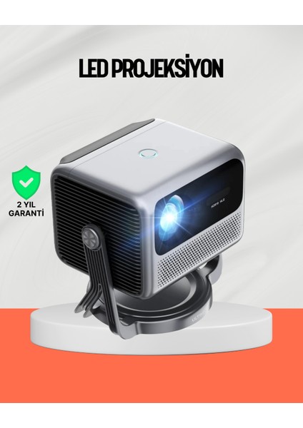 Smart Projector Android Tv Yüksek Parlaklık Ev Sineması - BI001V-4YVNY7