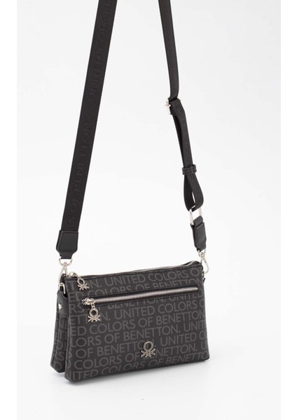 Benetton Kadın Kol Çantası Siyah BNT1664 modelleri