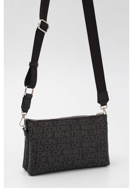 Benetton Kadın Kol Çantası Siyah BNT1664 indirimleri