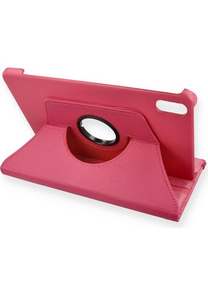 Xiaomi Redmi Pad 2 Kılıf 360 Tablet Deri Kılıf - PEMBE-(5796) - BI001V-4YG8Y7