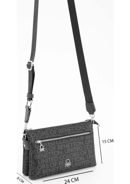 Benetton Kadın Kol Çantası Siyah BNT1664