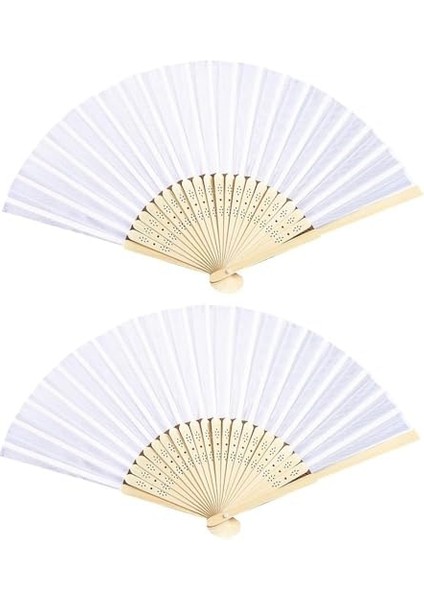 Katlanır Vantilatörler, Premium 2&apos;li Katlanabilir Bambu Vantilatör Seti, Ipek Kumaşlı Şık Tasarım, Yaz Serinliği Için, Kadınlar ve Genç Kızlar Için El Vantilatörü fiyatları
