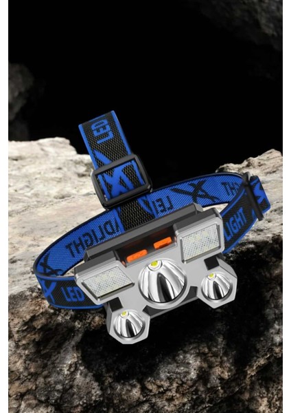 Kafa Lambası Hafif ve Esnek Çift Anahtarlı Far LED Işık - BI001V-4YXJS9 modelleri