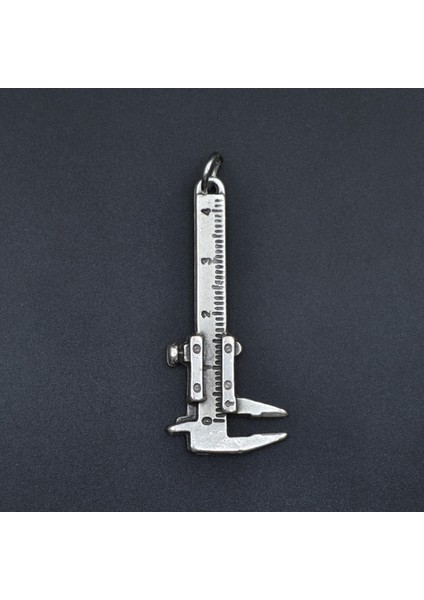 Hassas Kumpas Gümüş Kaplama Kolye Ucu