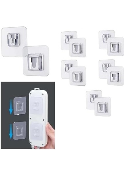Geçmeli Klips Eşya Sabitleme Askısı 5 Set fiyatları