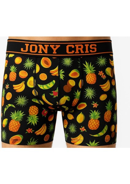 Pamuklu Desenli Erkek Boxer 3’lü Set külot don modelleri