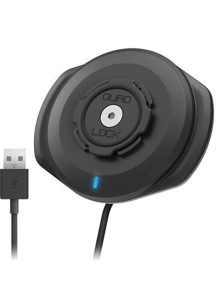 Quadlock USB Hava Koşullarına Dayanıklı Kablosuz Şarj Başlığı