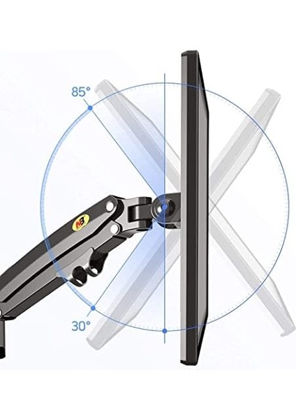 Nb H180 Amortisörlü Profosyonel 22-35 Inch Monitör Standı 2026 Versiyon