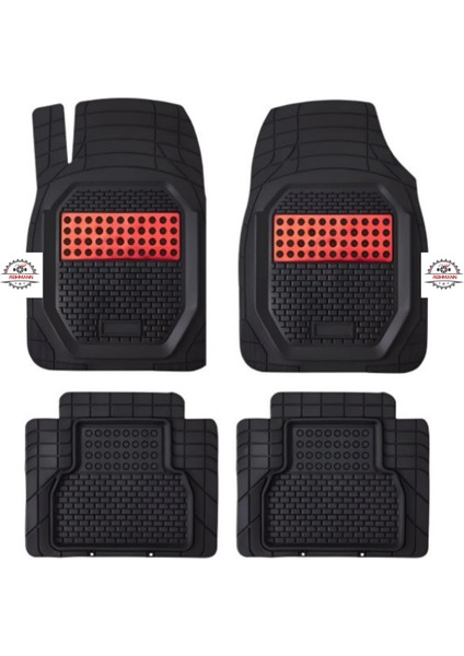 Opel Antara 2006-2007-2008-2009-2010-2011-2012 Havuzlu Oto Paspas Orbital Kırmızı Yeni Üretim 3D Araba Paspası Esnek modelleri