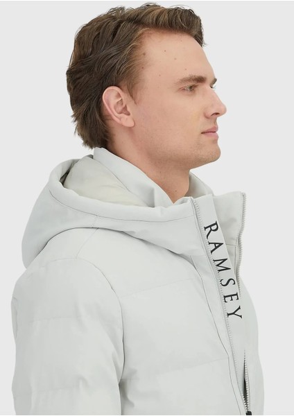 Kum Regular Fit Kapüşonlu Casual Dokuma Mont modelleri