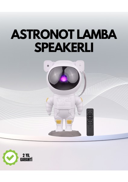 USB Güç Bağlantılı Çok Fonksiyonlu Astronot Gece Lambası - ME001W-51KS25