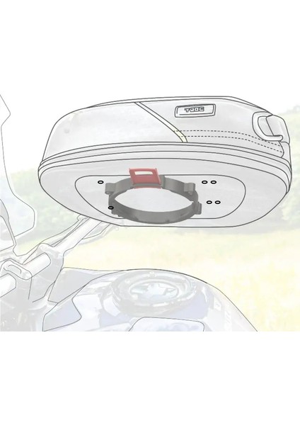 Twıstlock Depo Üstü Çanta TC14TW 4,5 Lt Siyah fiyatları