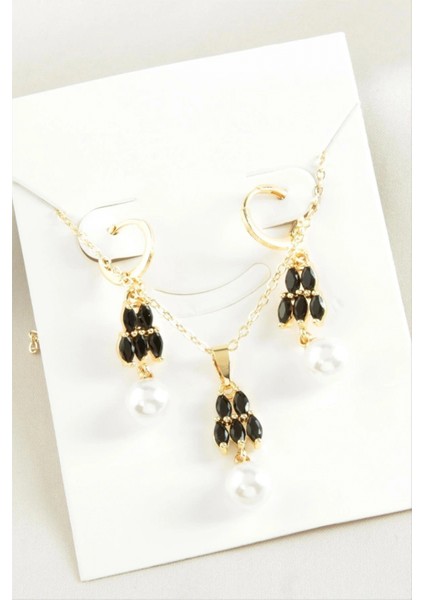 Ieg Inci Zirkon Taşlı Set Kolye