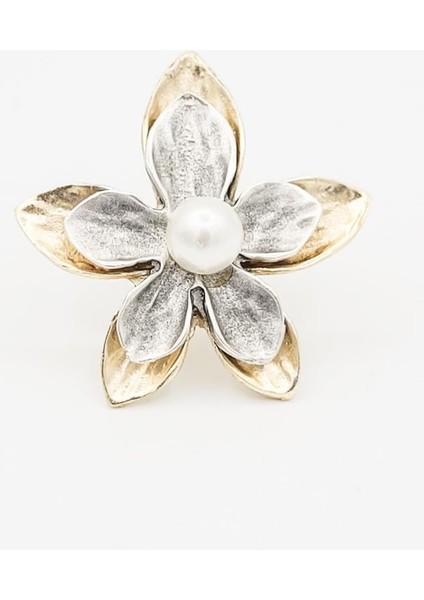 Inci Detaylı Vintage Çiçek Yüzük fırsatları