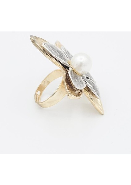 Inci Detaylı Vintage Çiçek Yüzük indirimleri