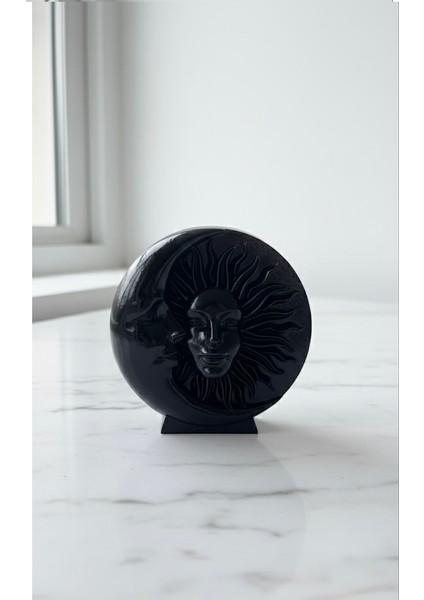 Ay & Güneş Biblo – Dekoratif Masa Üstü Figür - Ev, Ofis, Aksesuarı fiyatları