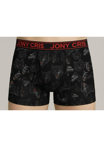 Pamuklu Esnek Dijital Baskılı Erkek Boxer Desenli 3’lü Set modelleri