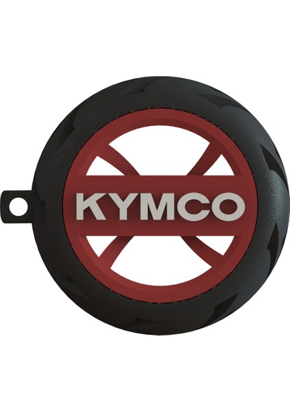 Kymco Logolu Özel Tasarım Lastik Jant Detaylı Motosiklet Anahtarlığı modelleri