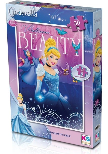 CRL709 Ks Cinderella / 50 Parça Puzzle