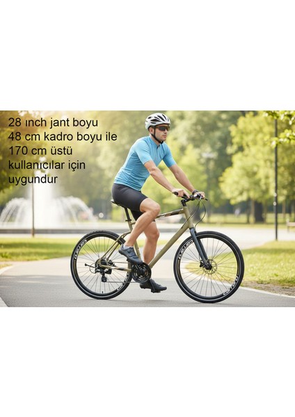 Sportive 324 48 Kadro Hidrolik Fren Şehir Bisikleti Düz Maşa (170 cm Üstü Boy) fiyatları