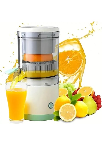 Kablosuz Taşınabilir Şarjlı Narenciye Sıkacağı Portakal Meyve Sıkacağı indirimleri
