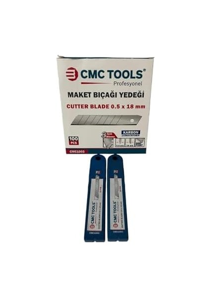 Cmc Bıçağı Yedeği, 0.5X18 Mm, 100 Adet, Model CMC1003 fiyatları
